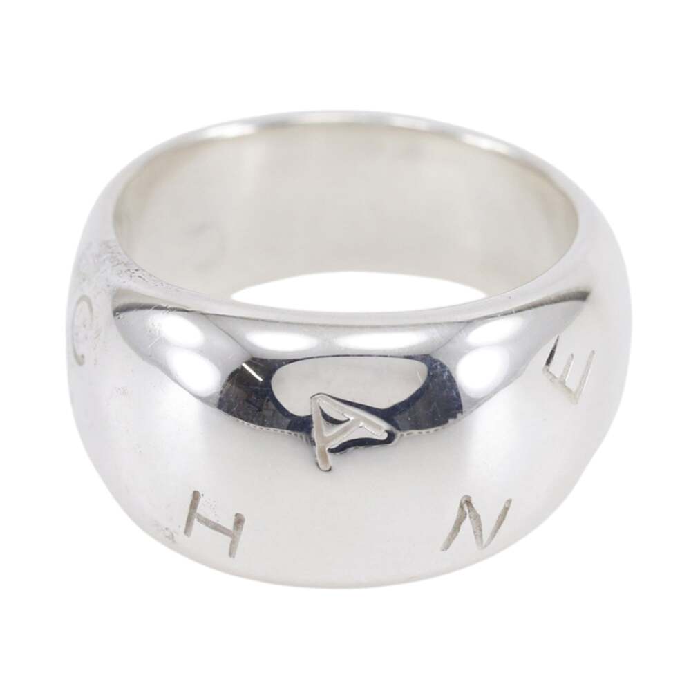 Chanel Vintage Ring Sterling Silver #276210C76B